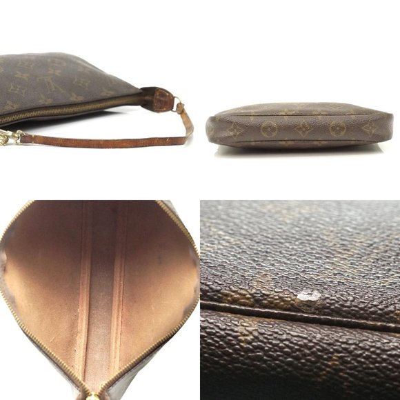 Auth Louis Vuitton Pochette Pouch Mini #3363L15 - Picture 5 of 8